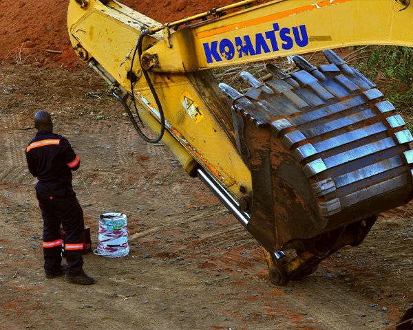 اصلی ترین قسمت های بیل مکانیکی کوماتسو - آسیا ماشین