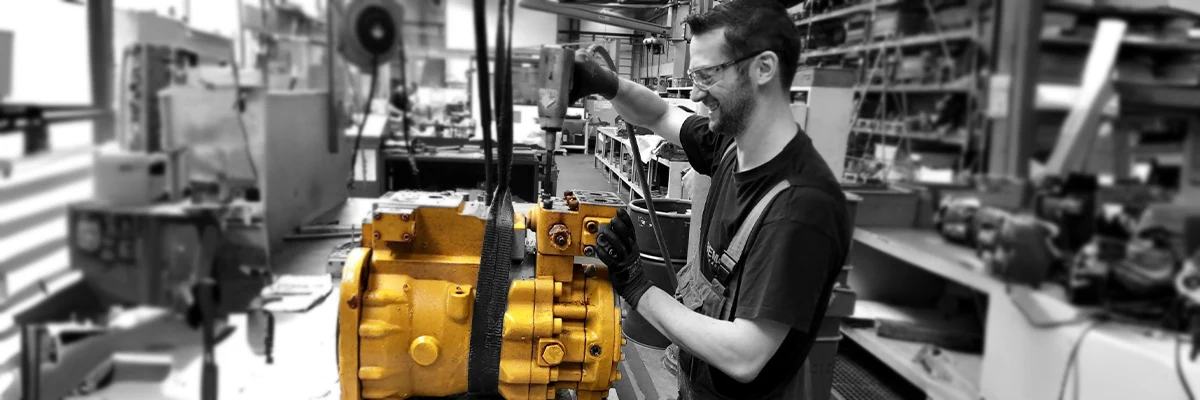 تعمیر پمپ هیدرولیک هیوندای - آسیا ماشین