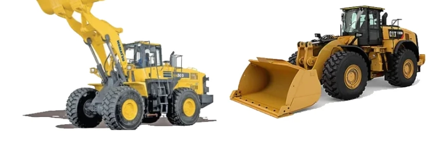 مقایسه لودر کوماتسو و کاترپیلار
