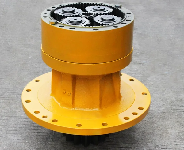 Excavator swing drive gear repair