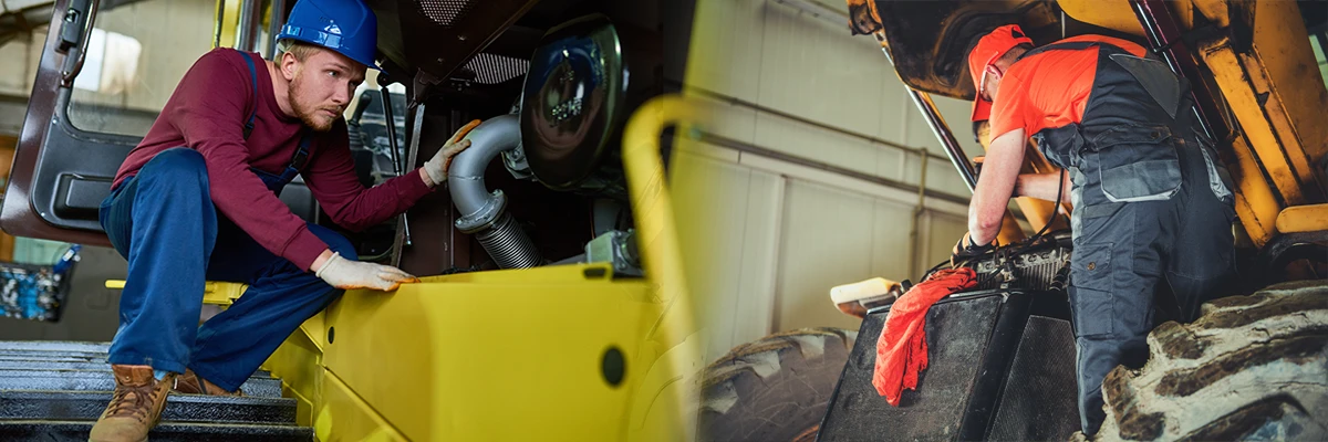 تعمیر بیل مکانیکی- آسیا ماشین - 1