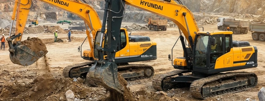 بهترین بیل مکانیکی هیوندای